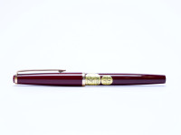 Reform Germany 4328 Burgundy Bordeaux Maroon Red Piston Fountain Pen