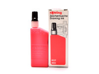 S0216040 R591003 23ml Rotring Rapidograph Isograph Technical Drawing Waterproof Ink in Tube Red - Made in Germany 