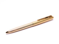 MONTBLANC Masterpiece Meisterstuck 1846 Gold Filled Lever Clip Mechanism 11th "Eleventh Finger" Ballpoint Pen