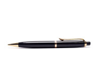 Rare Vintage 1950s Faber Castell OSMIA 202 Black Celluloid & Gold Repeater Mechanical Pencil 1.18mm Leads
