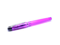 Waterman Phileas Demonstrator Purple Made in France F Fine Nib Fountain Pen Cartridge Filler
