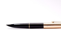 England PARKER 61 Gold Filled Nib Fountain Ballpoint Pencil Pen Set In Box