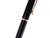 Rare 1956 Pelikan 140 All Black Gunther Wagner Super Flexible 14K Gold F to BB Nib Fountain Pen
