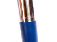 Rare Made in UK 2002-2005 NOS Heavy Stainless Steel PARKER Dimonite Prussian Dark Blue Ballpoint Pen in Box