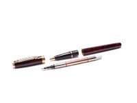 Vintage Sheaffer Prelude Marble Brown Lacquer Pen USA
