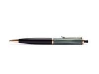 Vintage Rare 1950s Pelikan 450 Tortoise Green & Gold Filled Trims Repeater 1.18mm Lead Mechanical Pencil