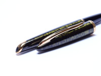 1997 Waterman Carene/CARÈNE Shimmer Sea Garden Green 18K F Fine Nib Fountain Pen France