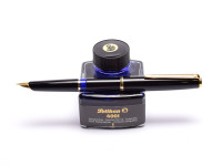 Pelikan MK10 Airplane Safe Black Resin F Fine Nib Fountain Pen 