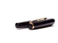 Vintage 1960s Reform 6488 Round Hooded Fully Flexible 14K Gold EF Nib Piston Fountain Pen
