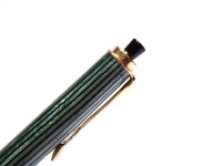 Vintage Rare 1950s Pelikan 450 Tortoise Green & Gold Filled Trims Repeater 1.18mm Lead Mechanical Pencil