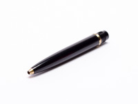 Vintage Black Resin Montblanc No. 380 Ballpoint Pen Lower Body Part Spare Repair