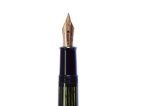 Rare Early 60's Pelikan 400NN (400) All Tortoise Black Striped - Flexible F to BB 14K Nib Gunther Wagner Fountain Pen