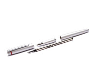 NOS New Rotring Freeway Silver Metal Body Matte Satin S0212680 R074516 sh Rollerball Pen In Box 