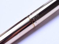 Parker 45 Rolled Gold Fountain Pen Broad Nib