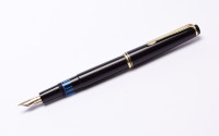1960s NOS New in Box KAWECO 37G / 37 Oversize Black Resin Masterpiece Fully Flexible 14K Gold Nib EF to 3B Fountain Pen