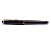 1960s KAWECO 37G / 37 Oversize Black Resin Masterpiece Fully Flexible 14K Gold Nib EF to 3B Vintage Fountain Pen