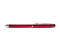 NOS New Cross Tech 3 Combo 3 in 1 Red & Black Ballpoint Multi Pen & Mechanical Pencil 0,5mm Leads + Stylus & Eraser in Box 
