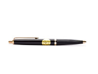 Vintage Reform No.610 High Quality Black & Gold Special Push Button Ballpoint Pen Made in Germany