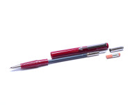 The Original 1984 NOS PARKER Vector Made in UK Classic Burgundy Maroon Red 0.5mm Mechanical Pencil in Box