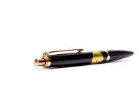 Vintage Reform No.610 High Quality Black & Gold Special Push Button Ballpoint Pen Made in Germany
