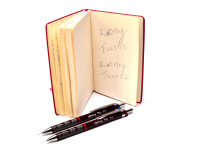 NOS New Rotring Tikky Mechanical Pencil w/ Rubberized Grip Dark Burgundy Bordeaux Color 0,7MM Leads