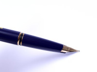 MONTBLANC Classic Generation Dark Violet Purple Blue Gold M Nib Fountain Pen