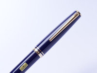 MONTBLANC Classic Generation Dark Violet Purple Blue Gold M Nib Fountain Pen