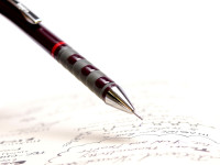 NOS New Rotring Tikky Mechanical Pencil w/ Rubberized Grip Dark Burgundy Bordeaux Color 0,7MM Leads