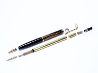 Pelikan 450 Tortoise Brown Striped & Gold Filled Trims Repeater Mechanical Pencil 1.18mm Lead