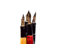 UK PARKER Duofold International Centennial MKII/MKIII Check Citrine Jasper Red Pinstripe Blue Platinum Black Fountain Pens