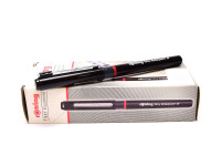 NEW Rotring Tikky Rollerpoint EF Extra Fine Point Tip Black Free Ink Fineliner Pen (