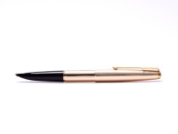 NOS 1960s MKII Made in USA PARKER 61 Original Unused Capillary Filling Cartridge Gold Filled & Black 14K F Nib Fountain Pen
