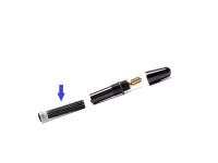 Vintage 1950s Montblanc No. 342 & 042 Monte Rosa Fountain Pen Piston Rod with Silicone Cork Seal Part