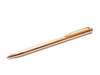 1990s Stunning NOS WATERMAN Gentleman Slimline Gold Plated Godron 0.7mm Mechanical Pencil
