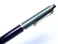 Pelikan 450 Tortoise Green Striped Repeater Mechanical Pencil 1.18mm Lead
