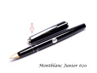 Original Vintage Montblanc Junior 620 Fountain Pen Clip Part Spare Repair 