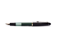 Rare Vintage 1970s SENATOR (Merz & Krell) Fully Flexible EF to BBB 14K Nib Long Ink Window Fountain Pen 