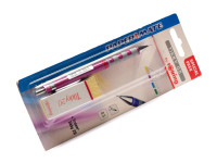 Rotring Tikky w/ Rubberized Grip Purple Color 0,5MM Leads Mechanical Pencil + Eraser Included 
