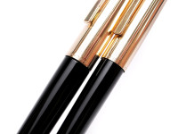 Pelikan M30 Rolled Gold Fountain & Ballpoint Pen Set