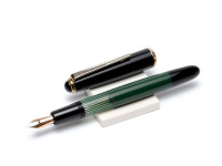 Rare Vintage 1970s SENATOR (Merz & Krell) Fully Flexible EF to BBB 14K Nib Long Ink Window Fountain Pen