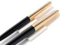 Pelikan M30 30 Rolled Gold Fountain Pen & Mechanical Pencil Set