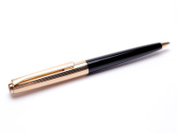 Mint 1960s Pelikan R30 / D30 / 30 Rolled Gold and Black Resin - 1.18mm Leads Mechanical Pencil