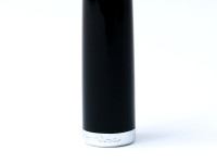MONTBLANC Monte Rosa Precious Black Resin and Chrome Fountain Pen