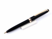 Rare 1950s Montblanc Pix No. 275 1.18mm Lead Black Resin Push Button Repeater Mechanical Pencil
