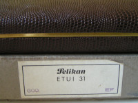 The Infamous 1956 PELIKAN 600 - 600N 14K Solid Gold Fountain Pen in Box NOS