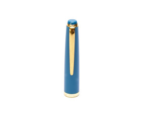 Vintage Blue Teal/Turquoise Montblanc Monte Rosa Fountain Pen Cap Part Spare Repair