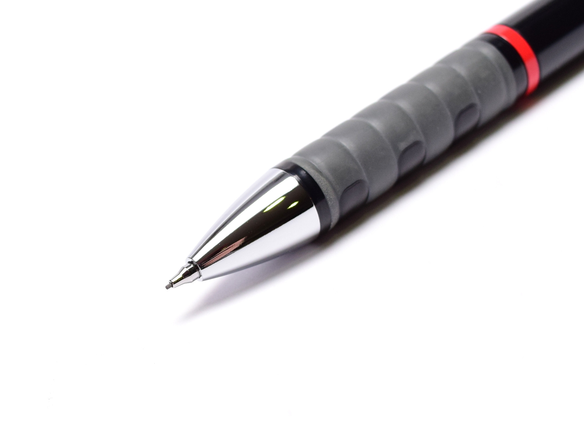 Penna Multifunzione Rotring Tikky 3 In 1 - Matita 0,7mm + Penne Rosso E Blu - Corpo Bianco