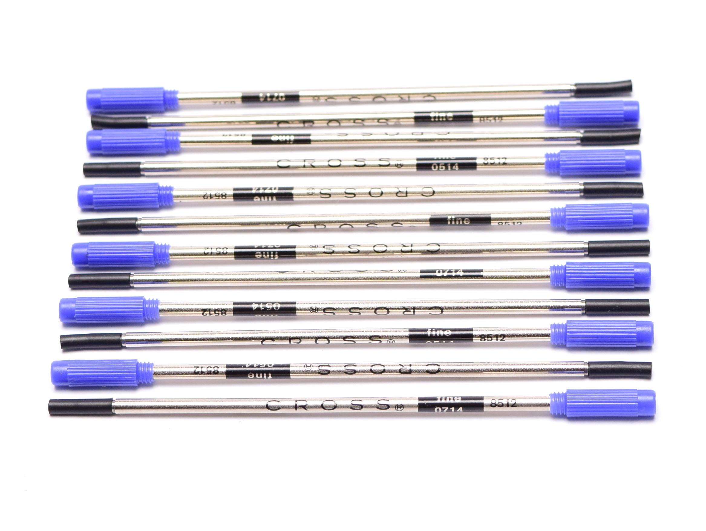 New Authentic CROSS 8512 Standard F Fine Blue 1 Per Card Proprietary