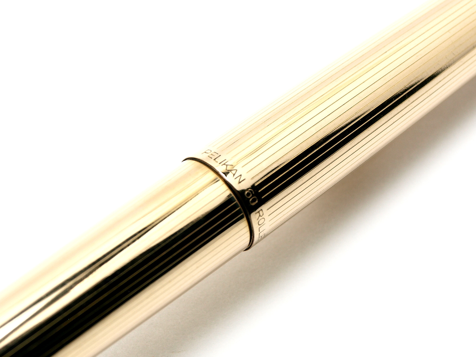 【ヴィンテージ】PELICAN 60 ROLLED GOLD 万年筆 Stunning Rare New NOS 1960s Pelikan M60 / 60 All Rolled Gold
