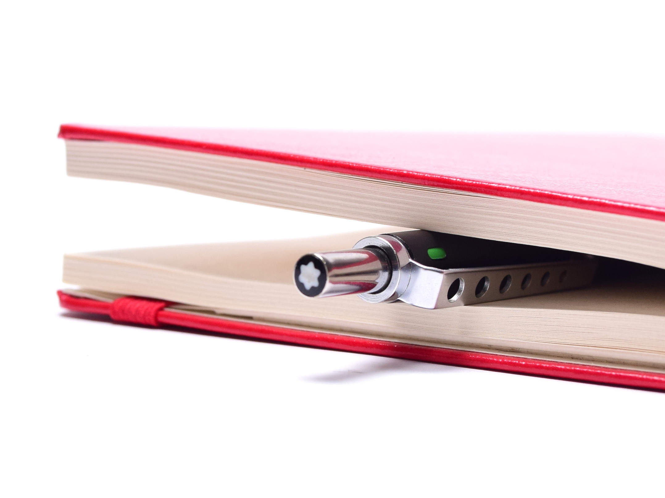 1980s Vintage Montblanc Carrera 570 4 Color Black, Red, Blue